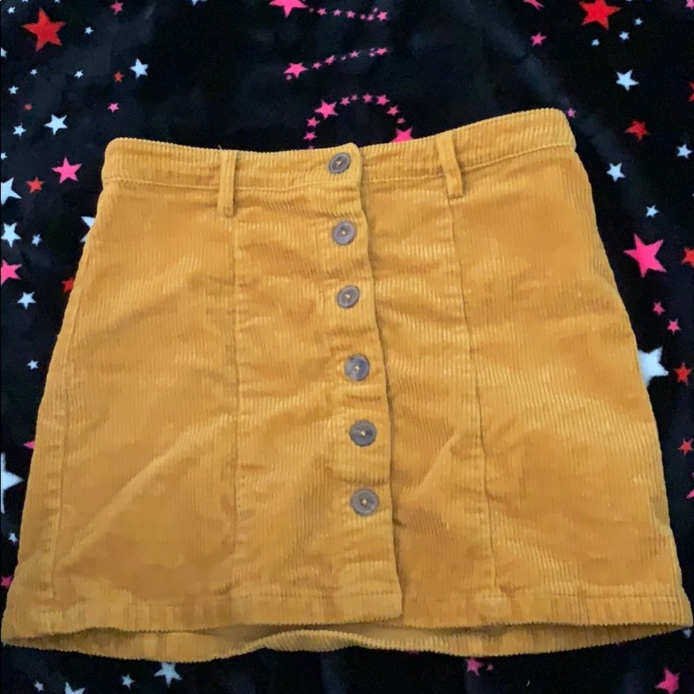 Corduroy skirt